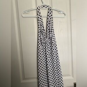 Old Money Style Halter Dress